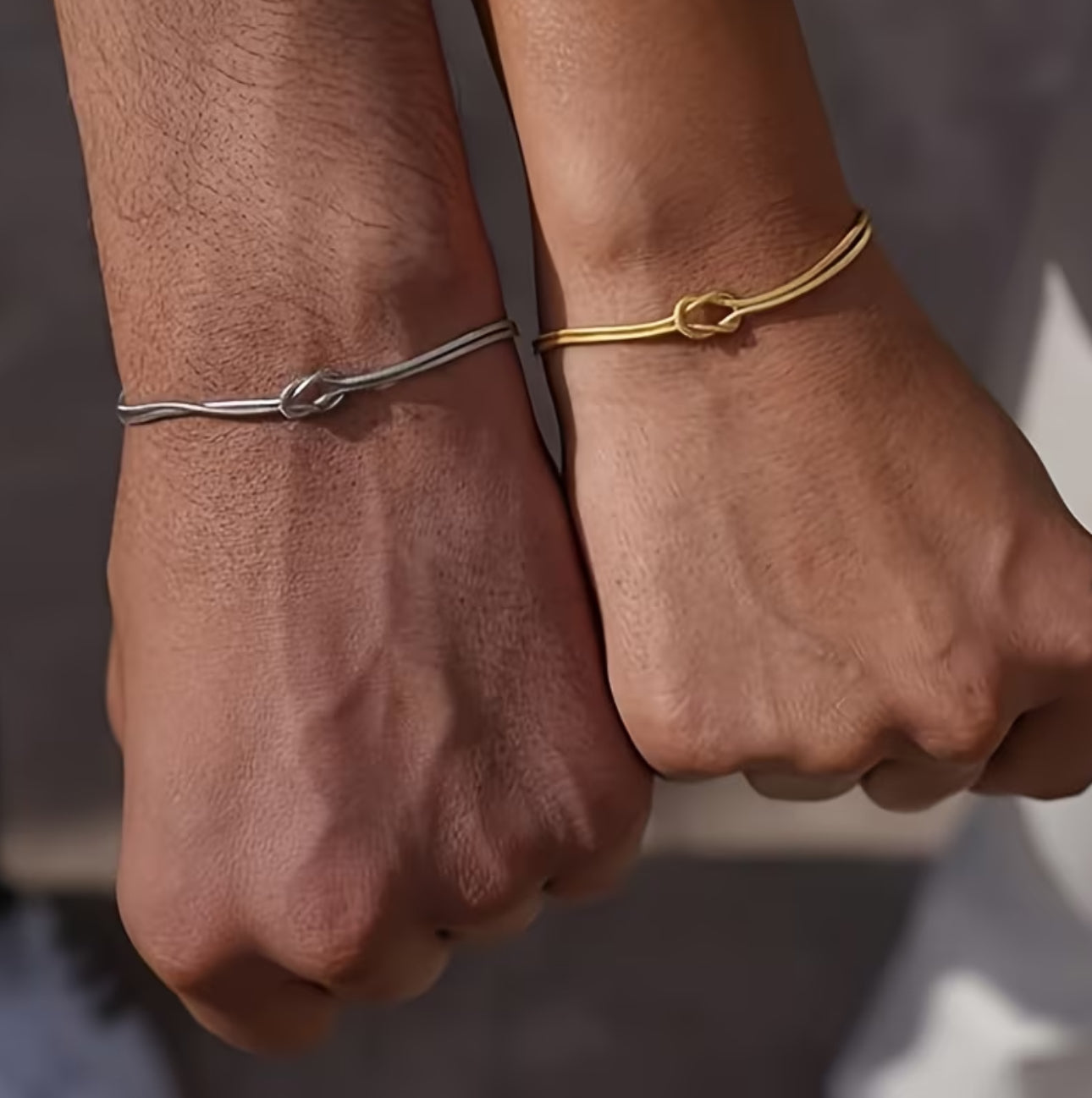 Forever Bond Knot Bracelet — One for You, One for Them