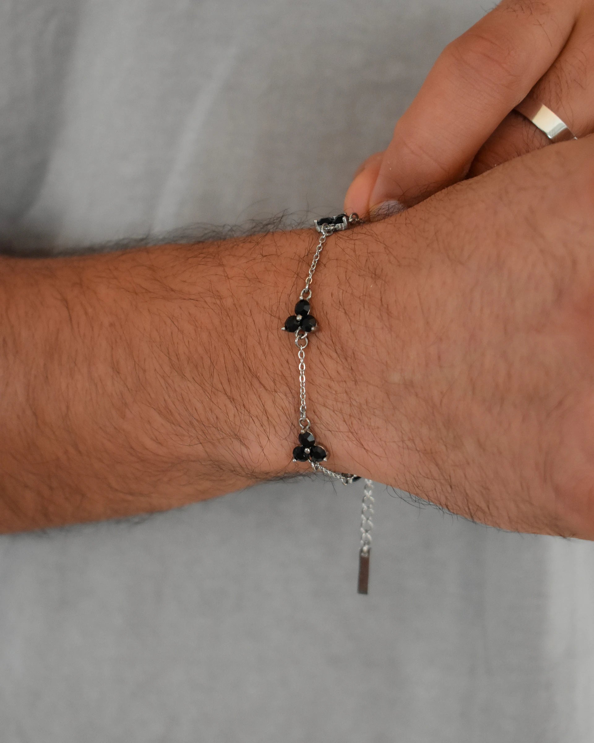Clover Bracelet | Black