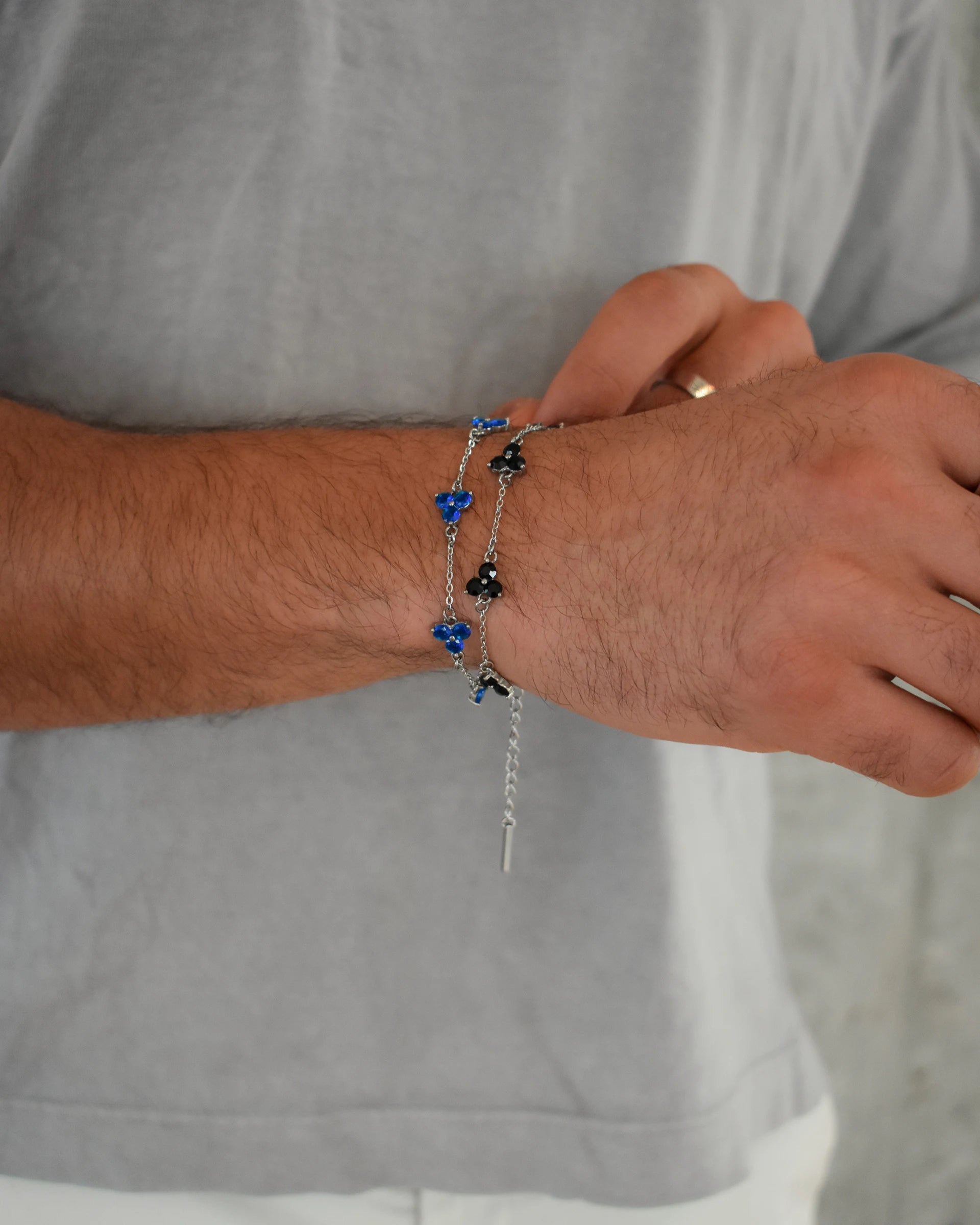 Clover Bracelet | Blue