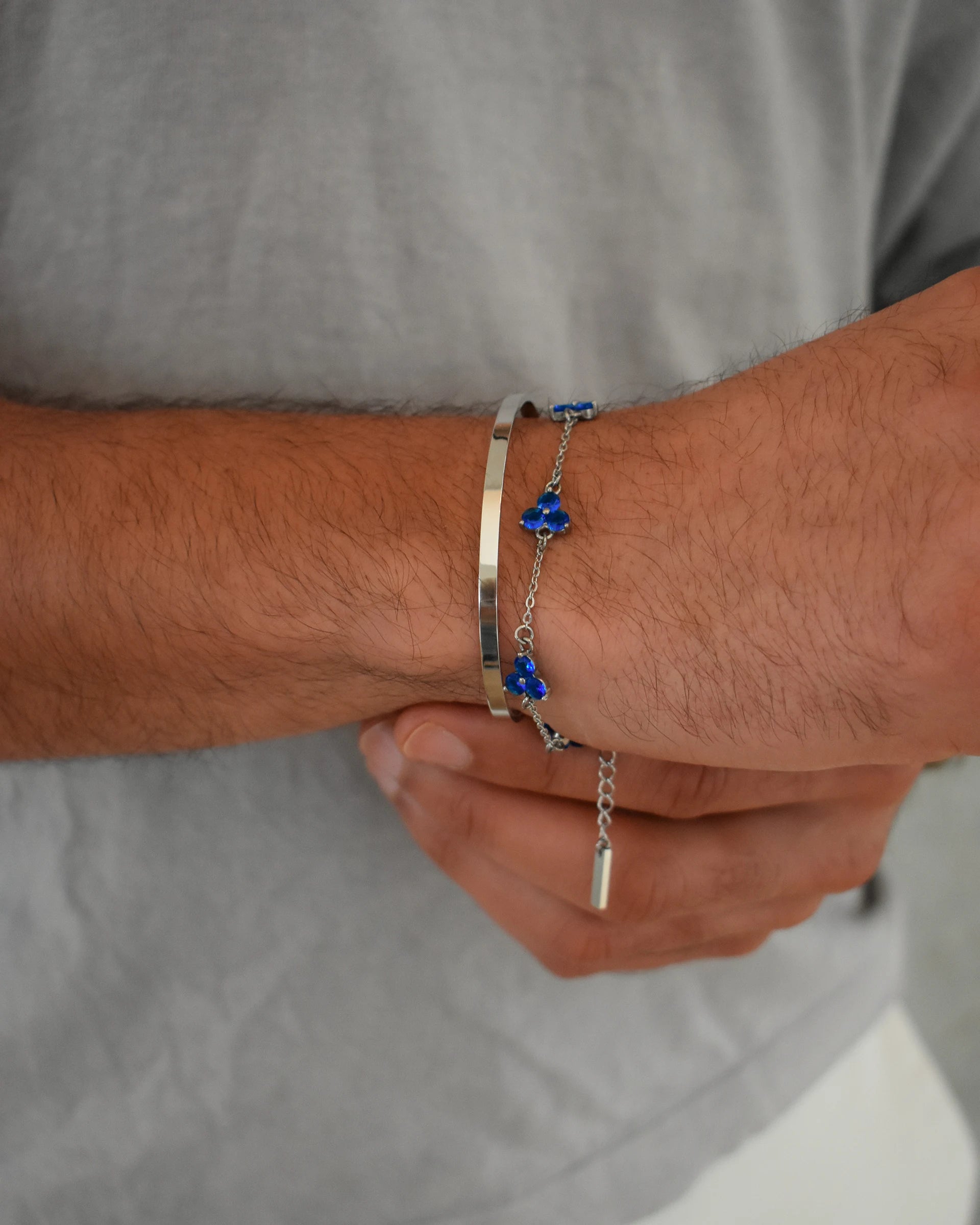 Clover Bracelet | Blue