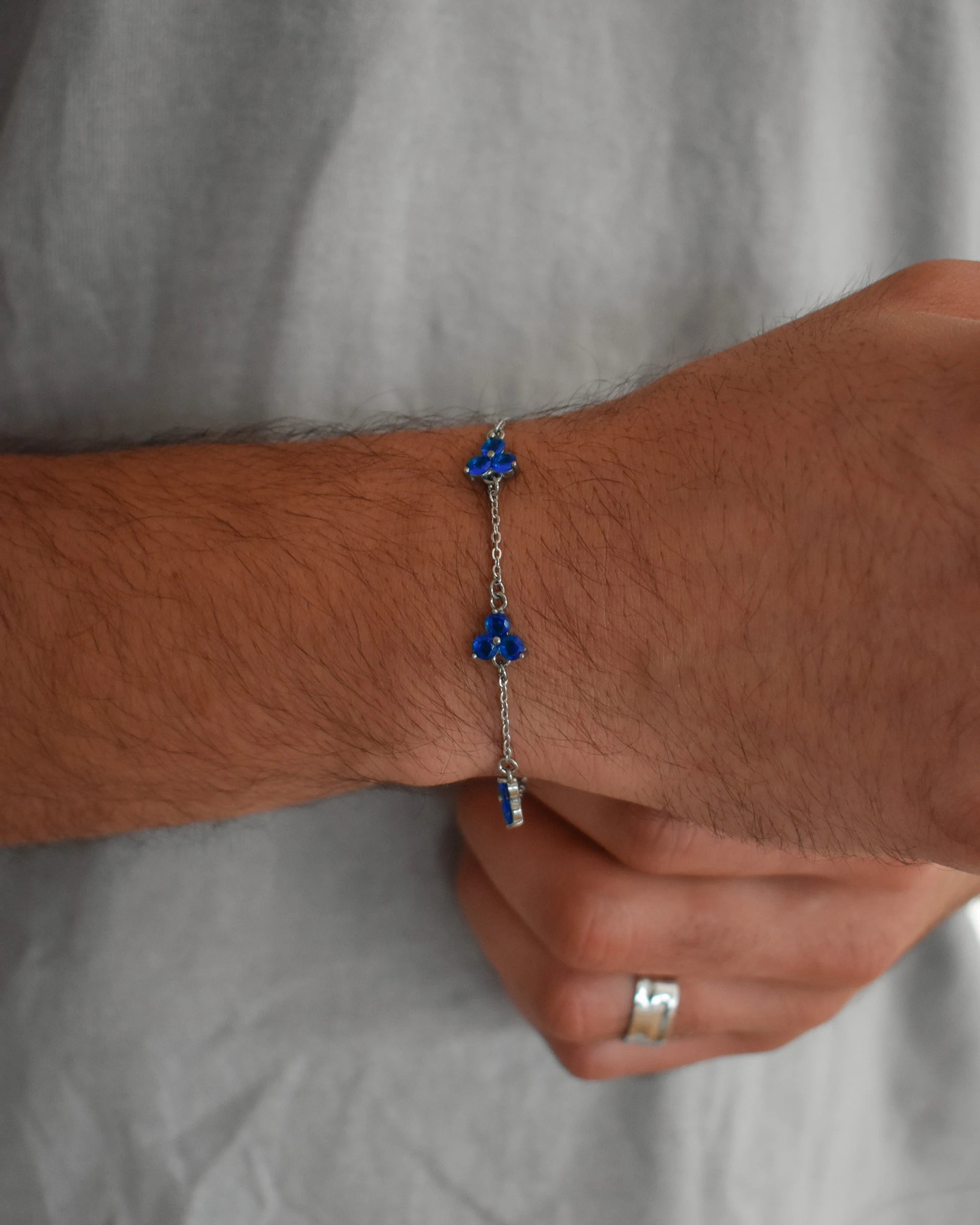Clover Bracelet | Blue