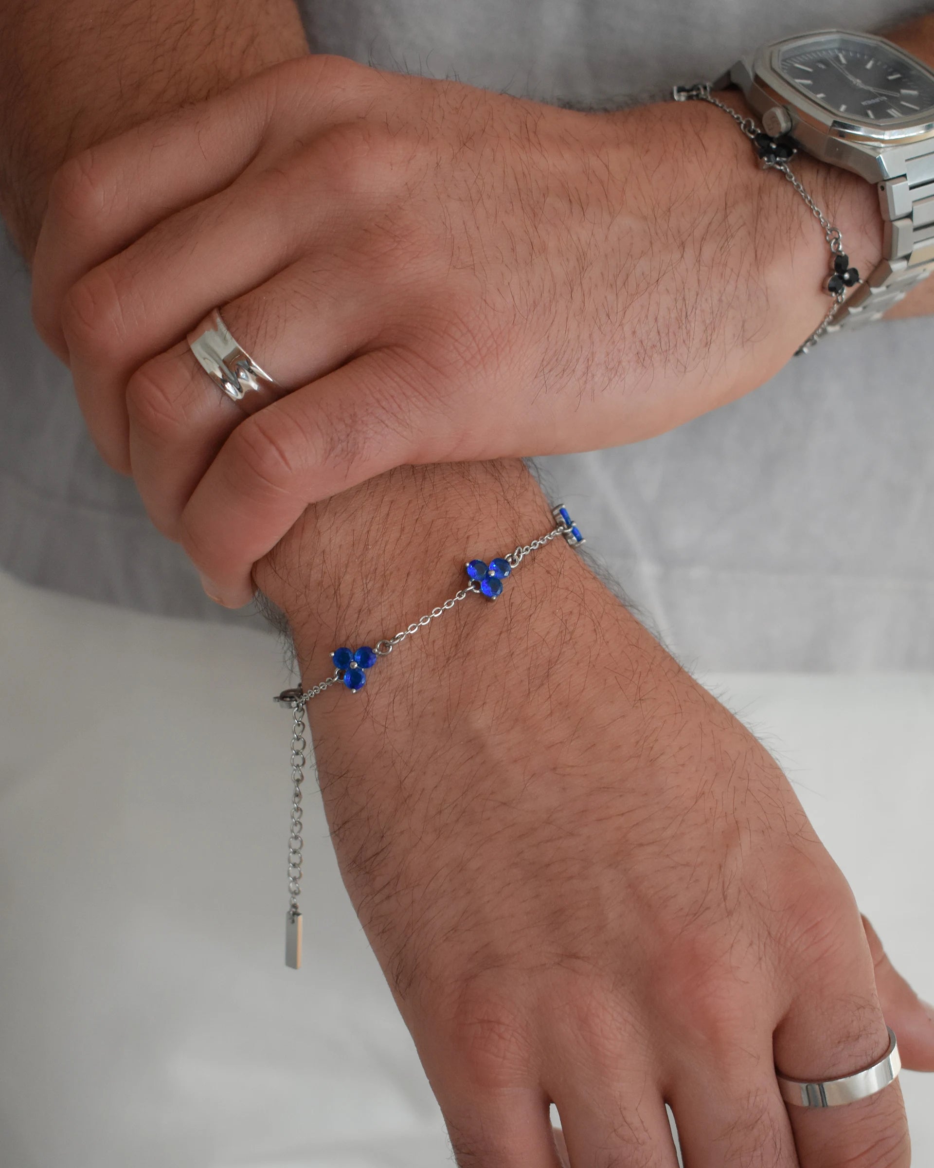 Clover Bracelet | Blue