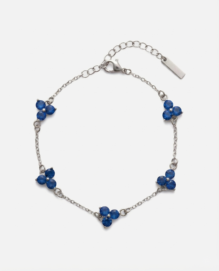 Clover Bracelet | Blue