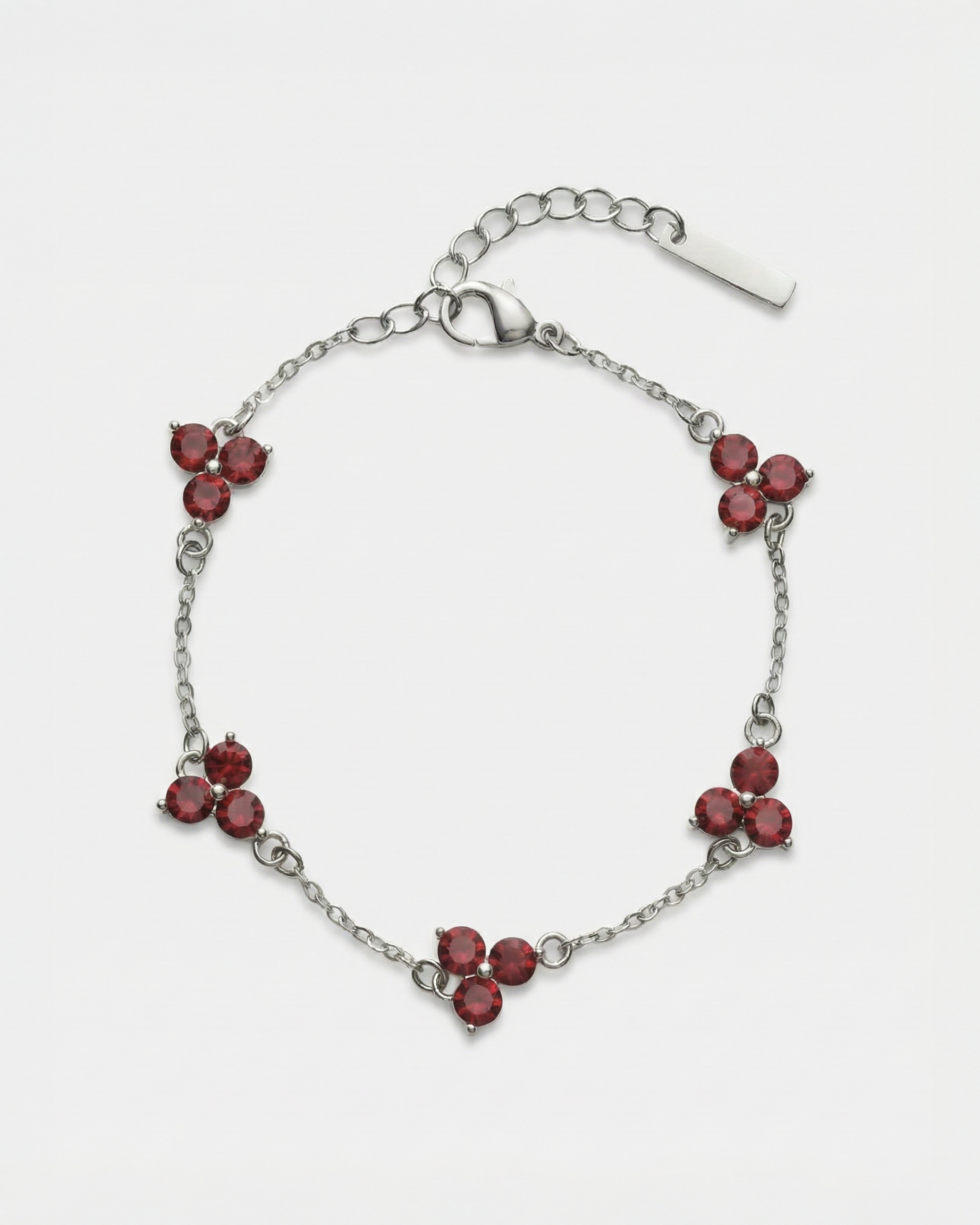 Clover Bracelet | Red