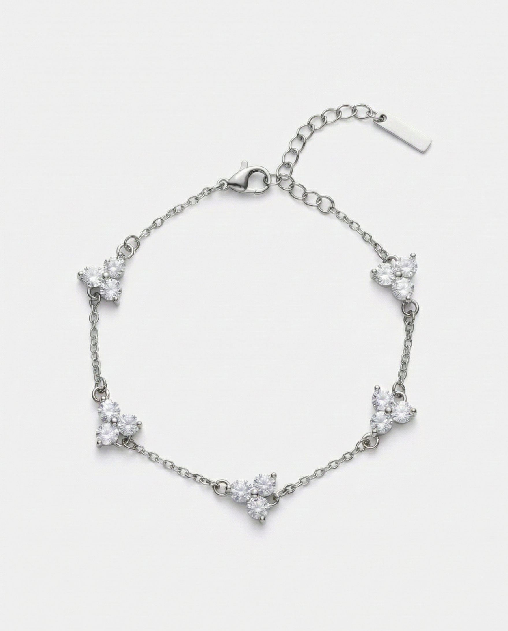 Clover Bracelet | White
