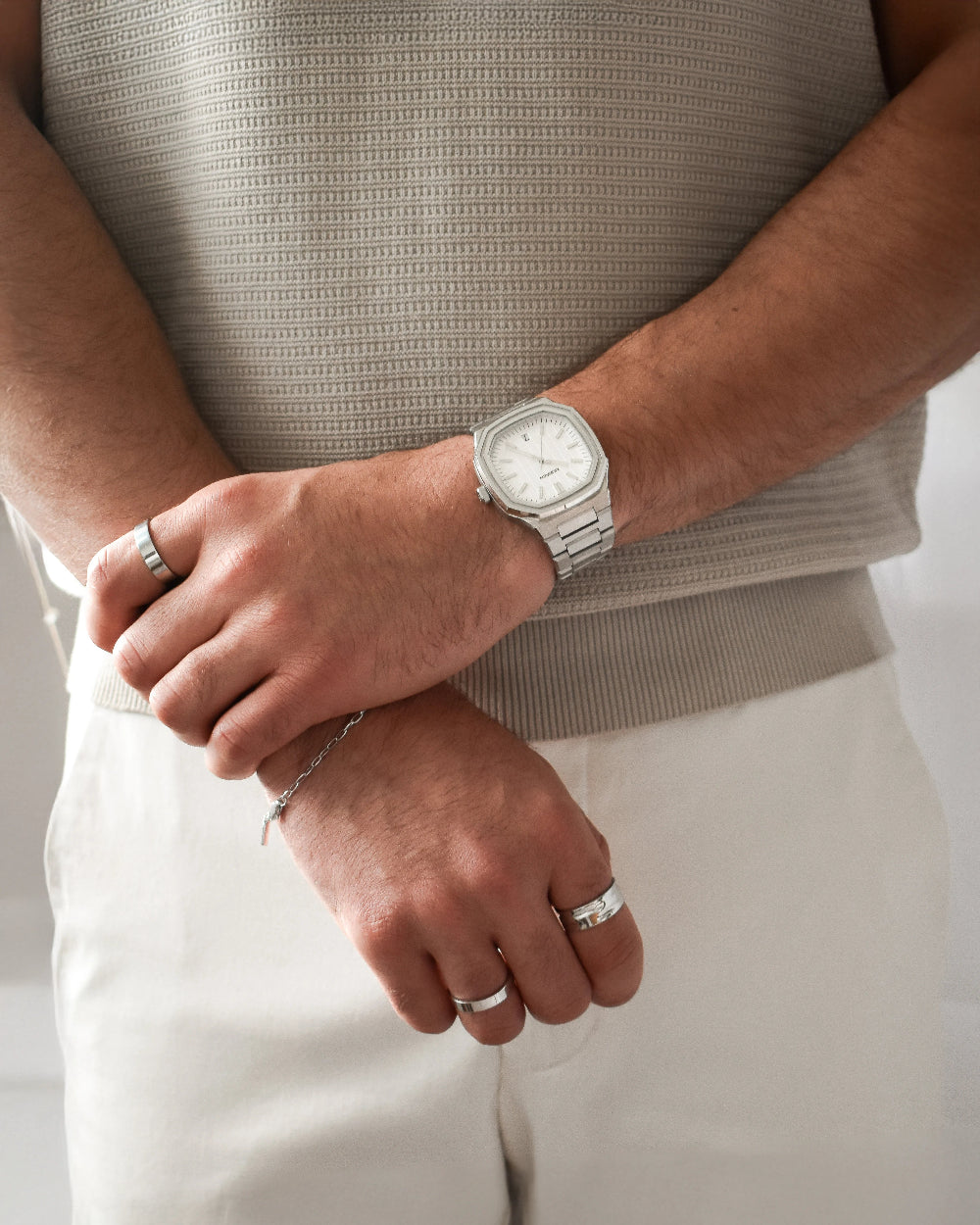 Laurent | White Silicone