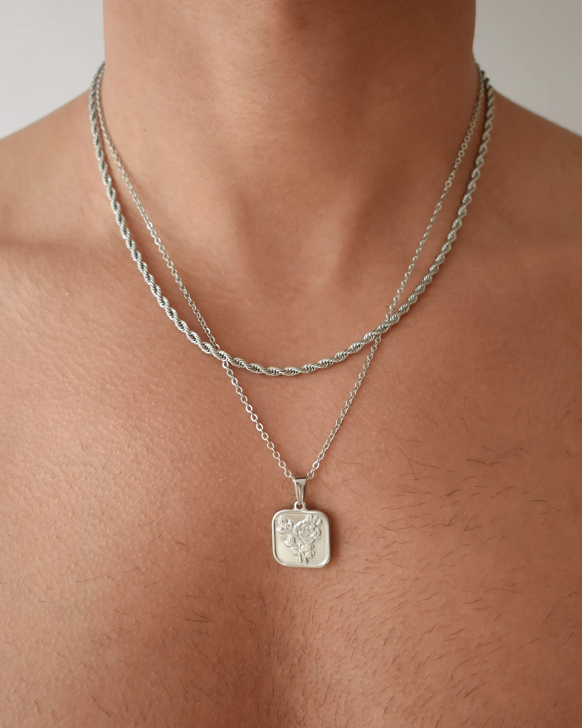 Layered Flora pendant