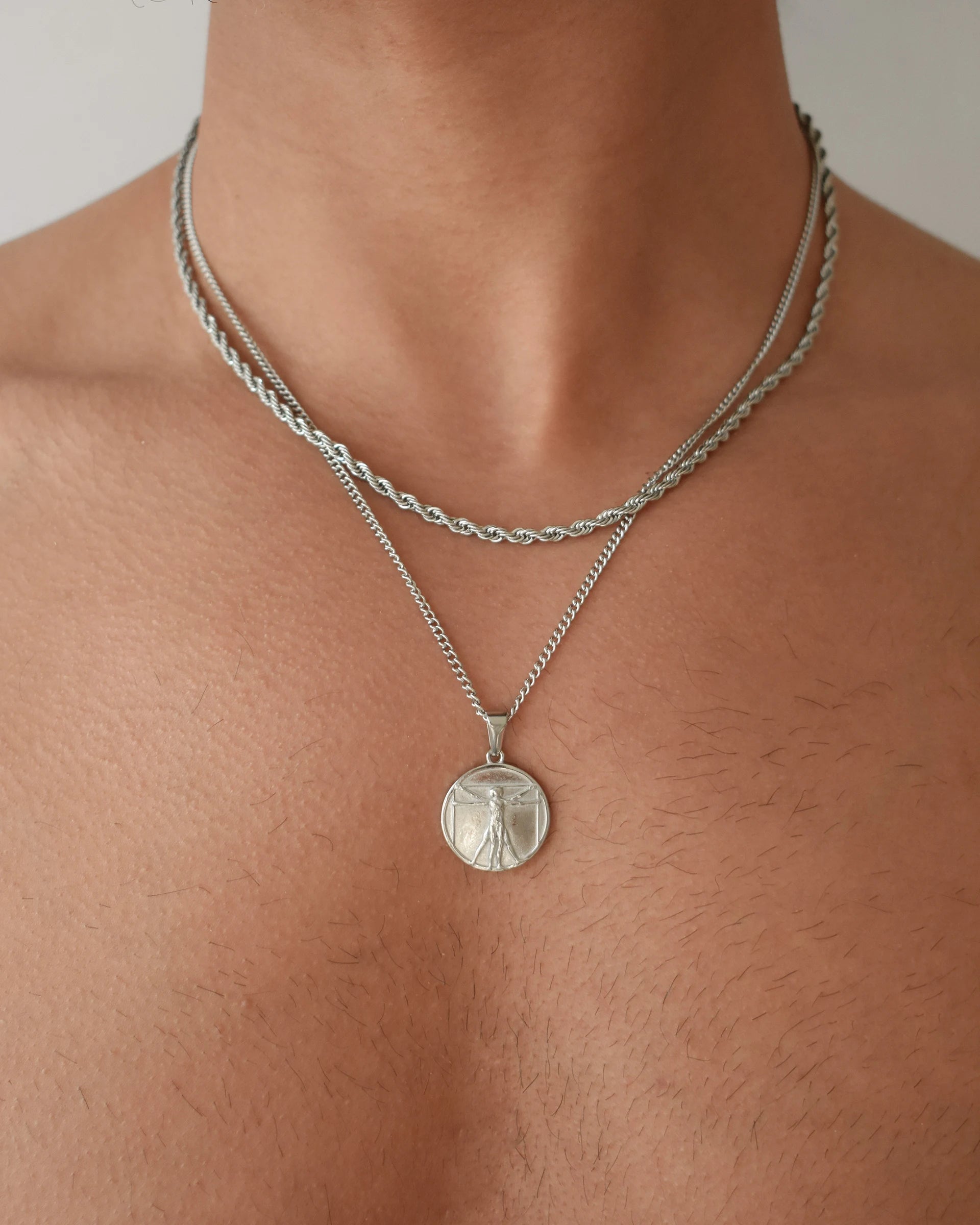 Layered Vitruve pendant