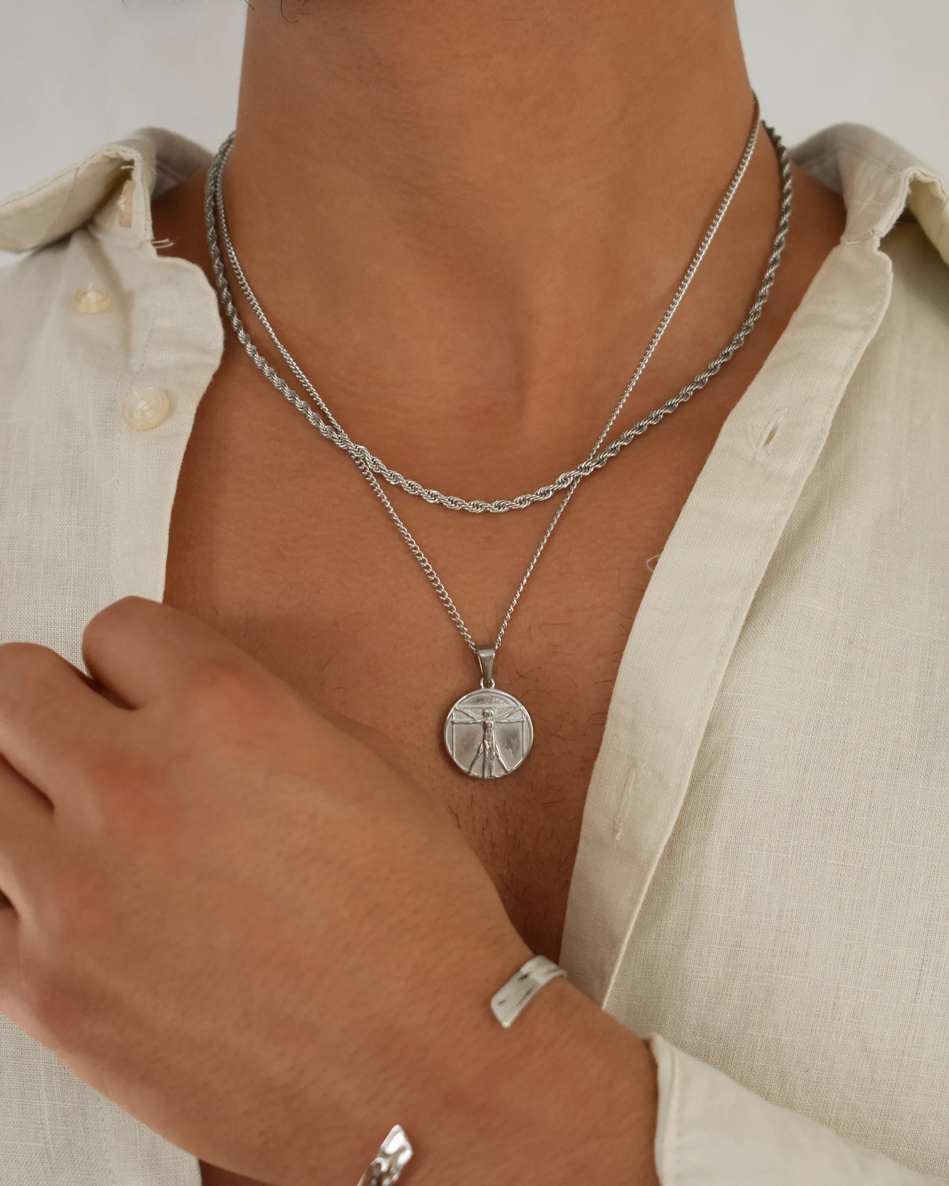 Layered Vitruve pendant