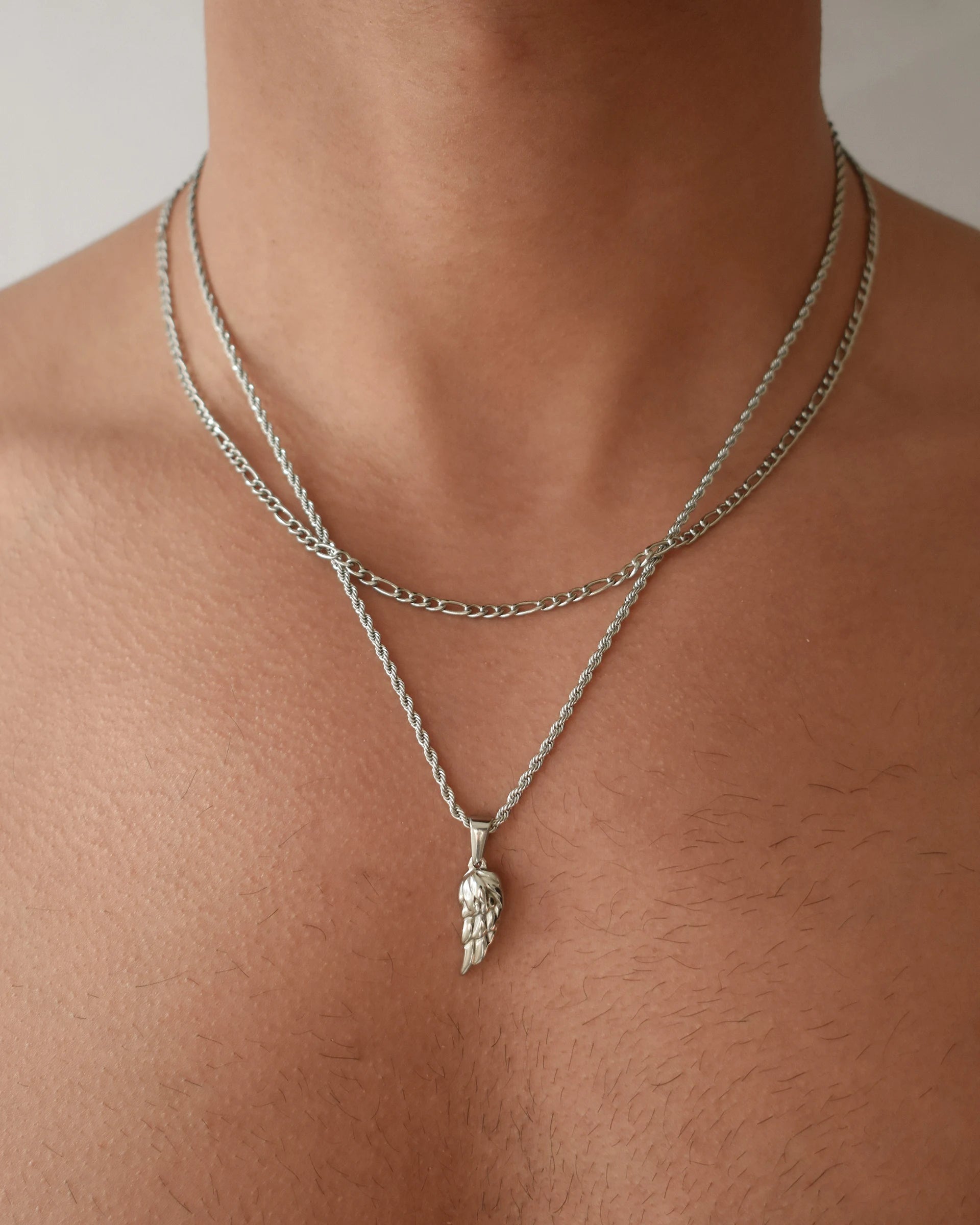 Layered Angel pendant