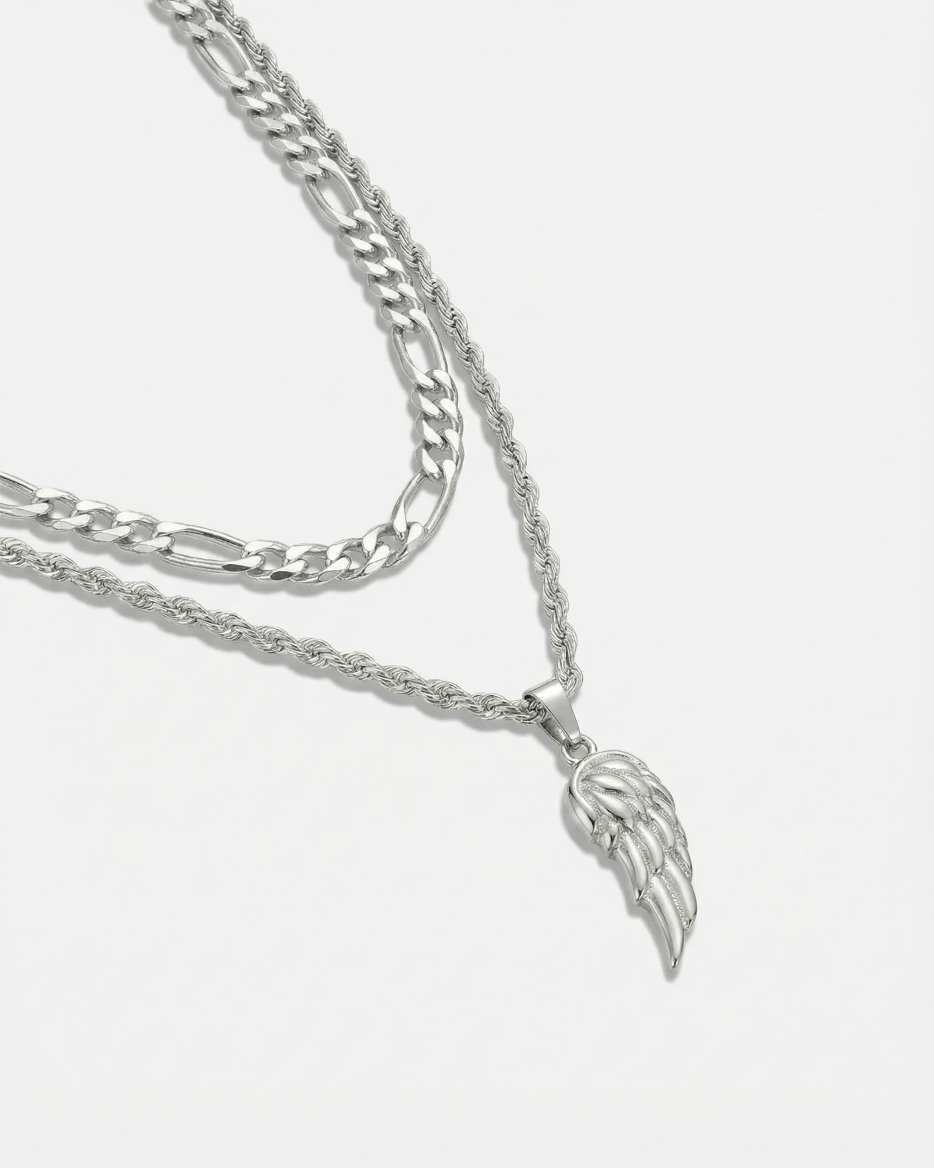Layered Angel pendant
