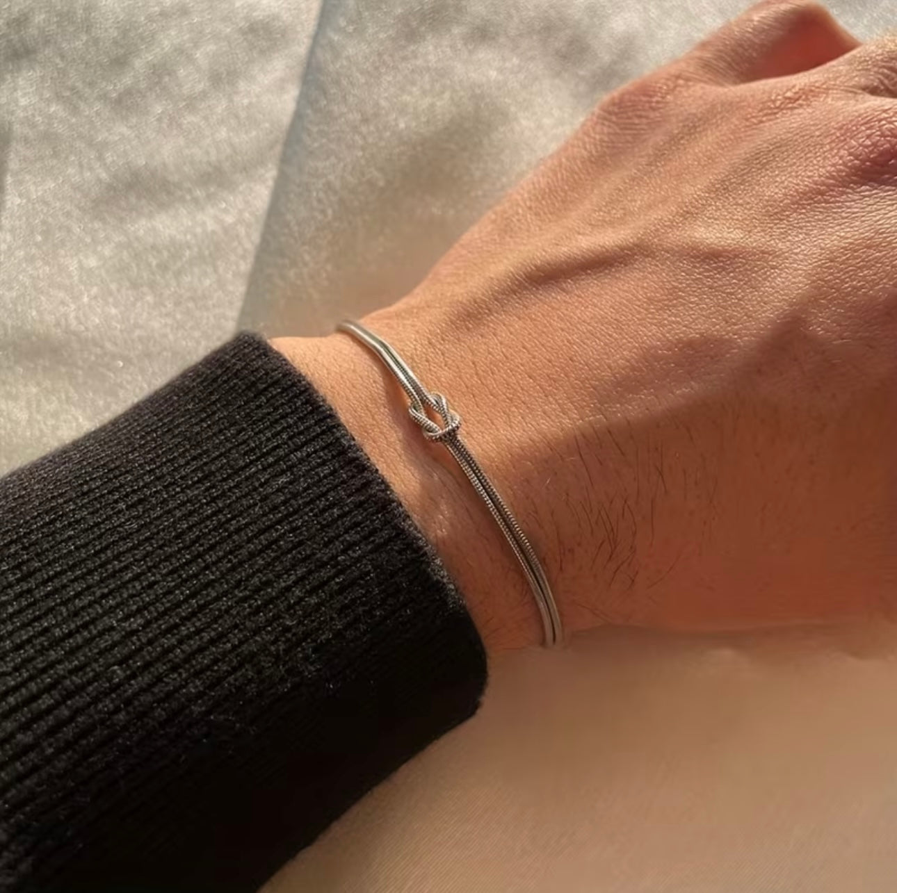 Forever Bond Knot Bracelet — One for You, One for Them