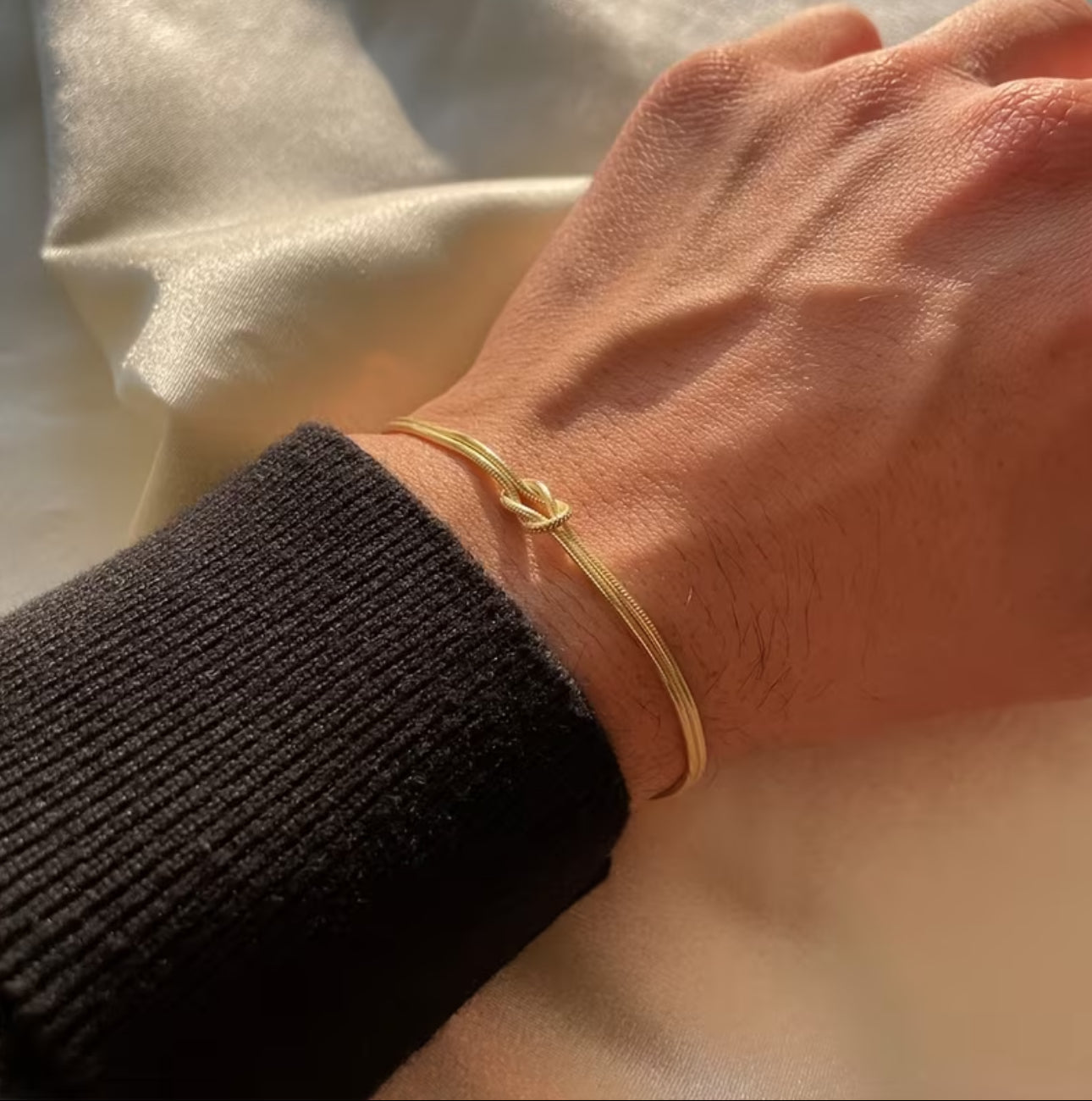 Forever Bond Knot Bracelet — One for You, One for Them