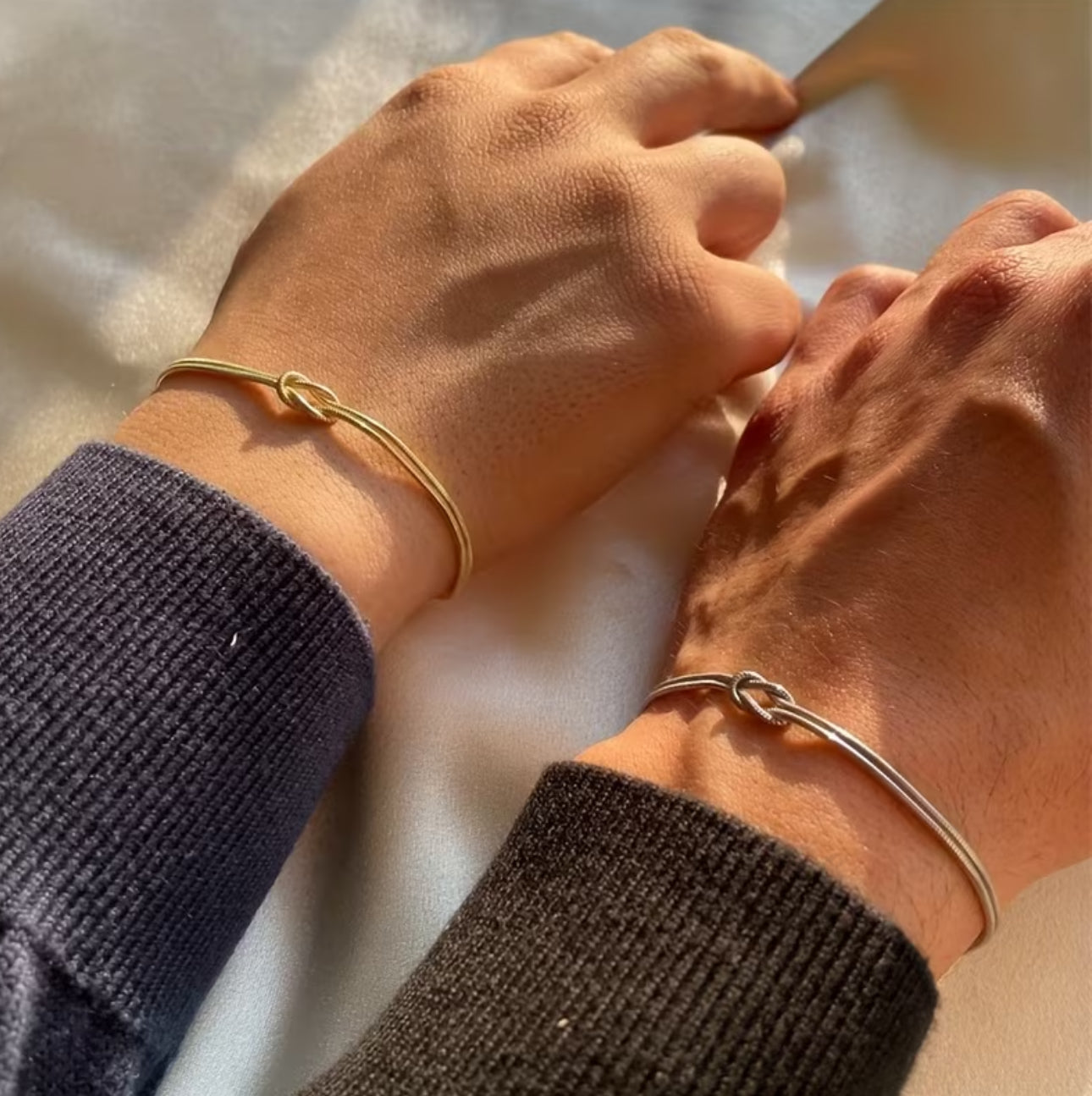 Forever Bond Knot Bracelet — One for You, One for Them
