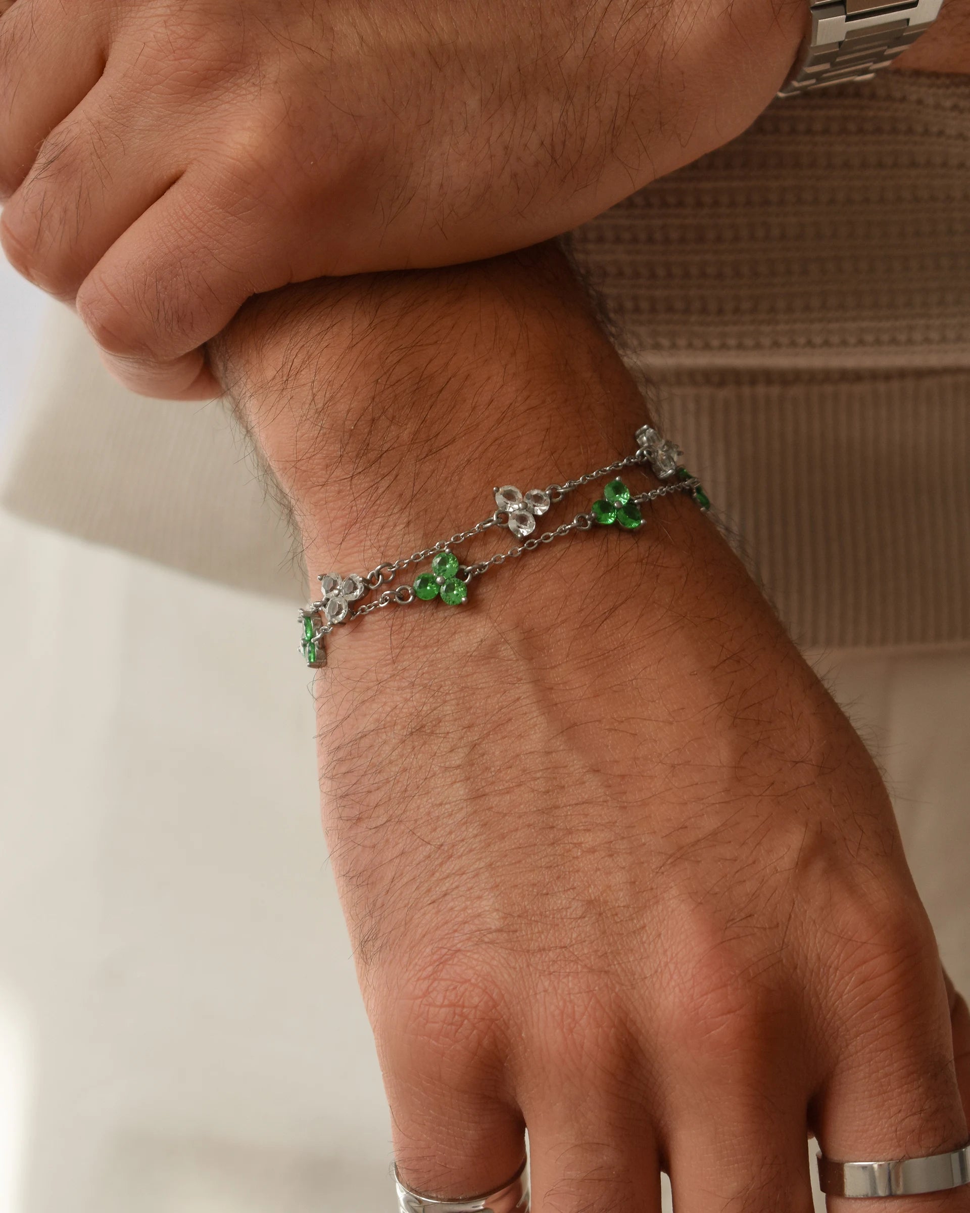 Clover Bracelet | Green