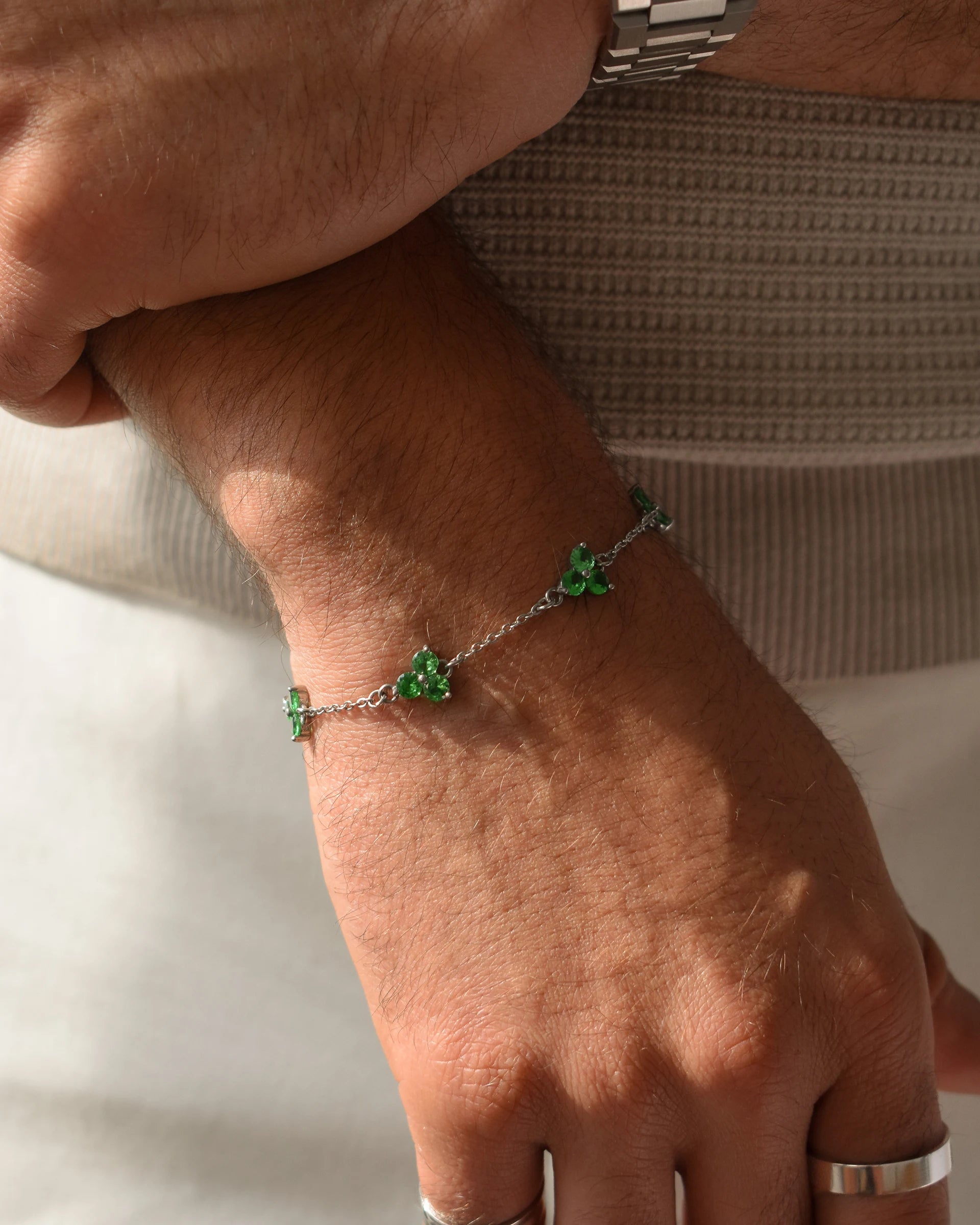 Clover Bracelet | Green