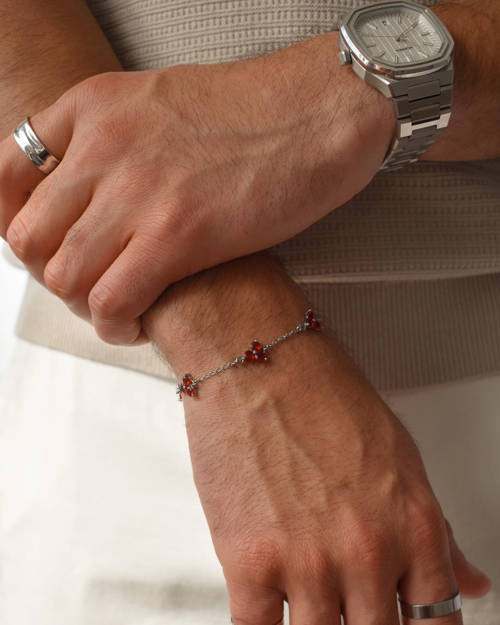 Clover Bracelet | Red