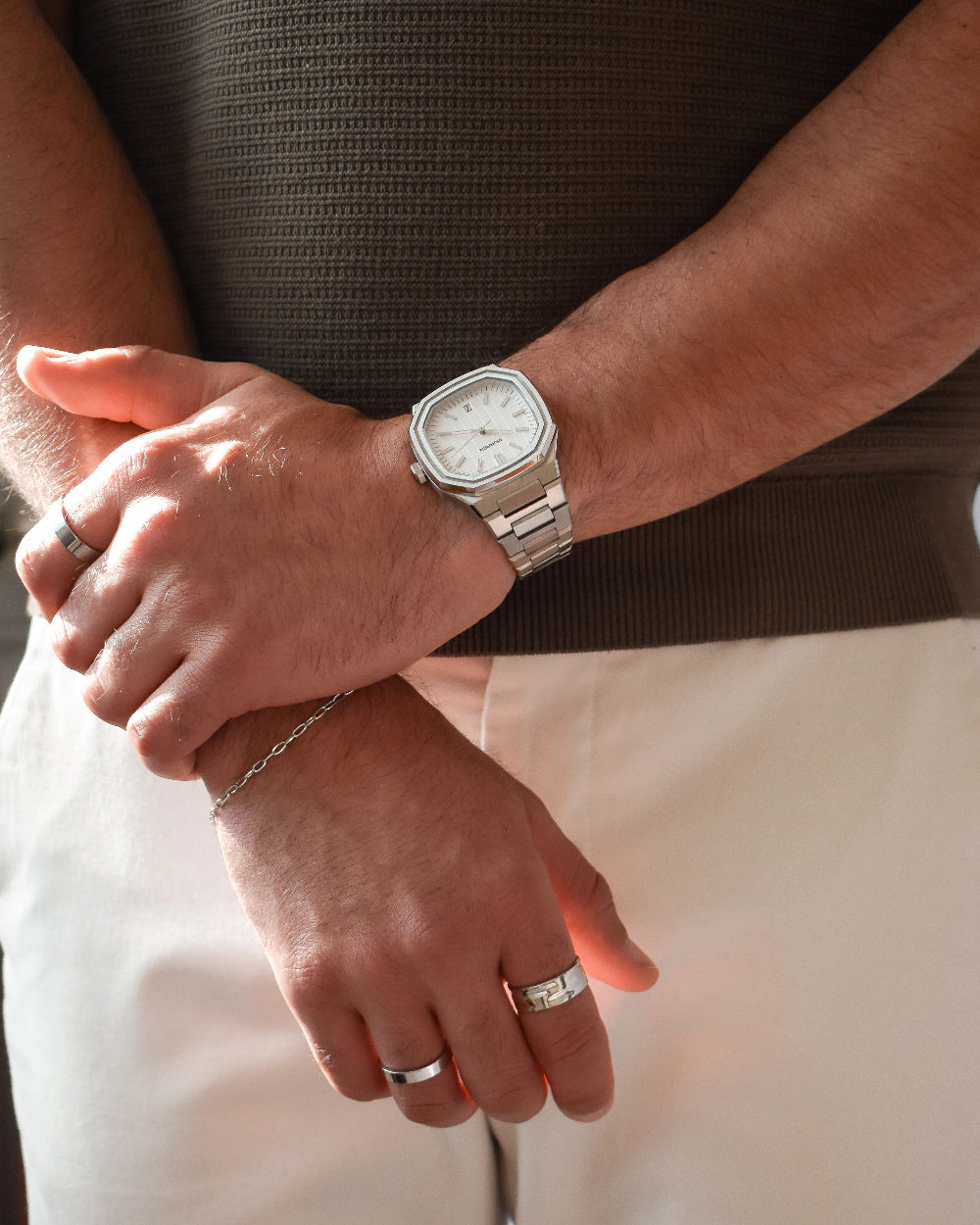 Laurent | White Silicone