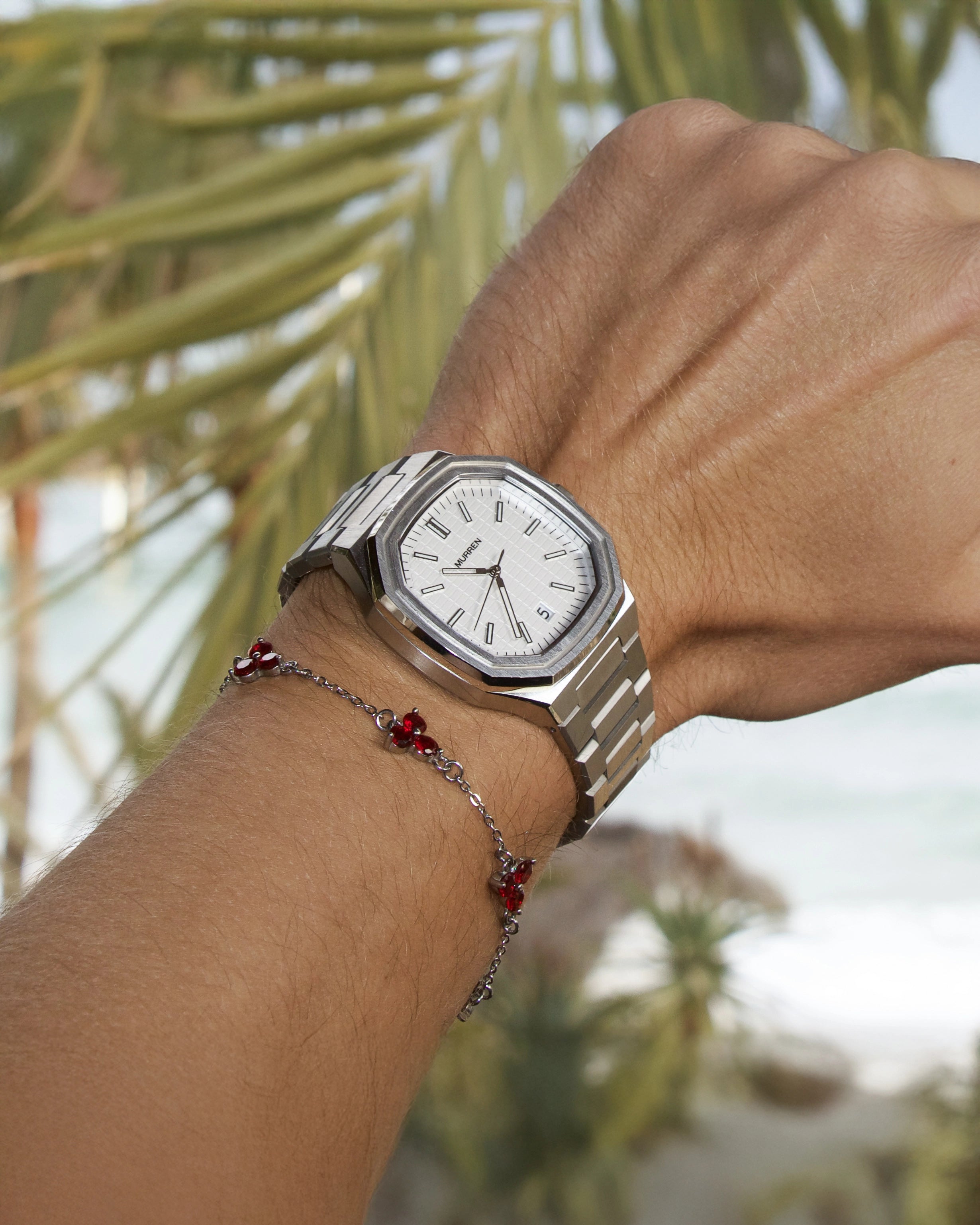 Clover Bracelet | Red