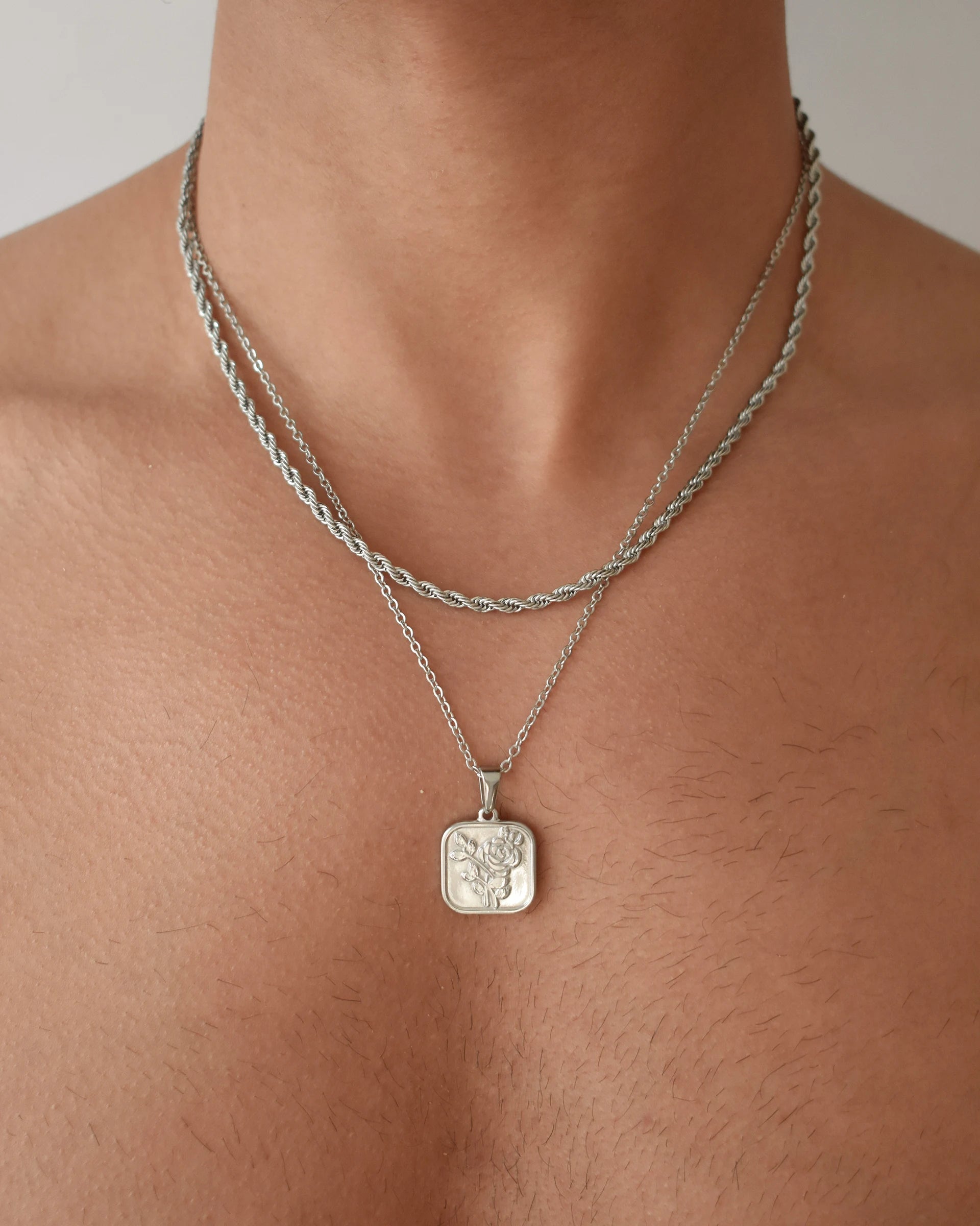 Layered Flora pendant