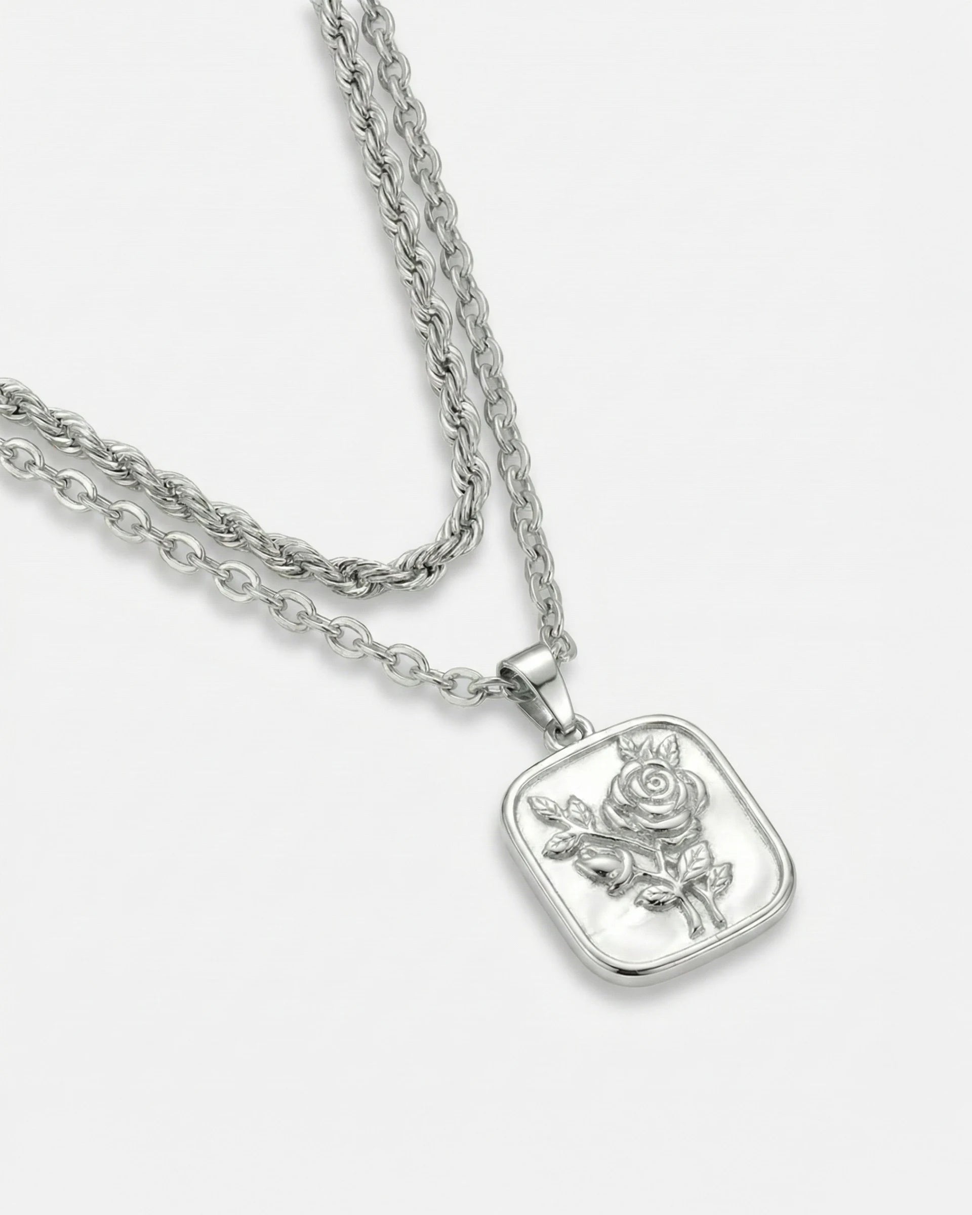 Layered Flora pendant