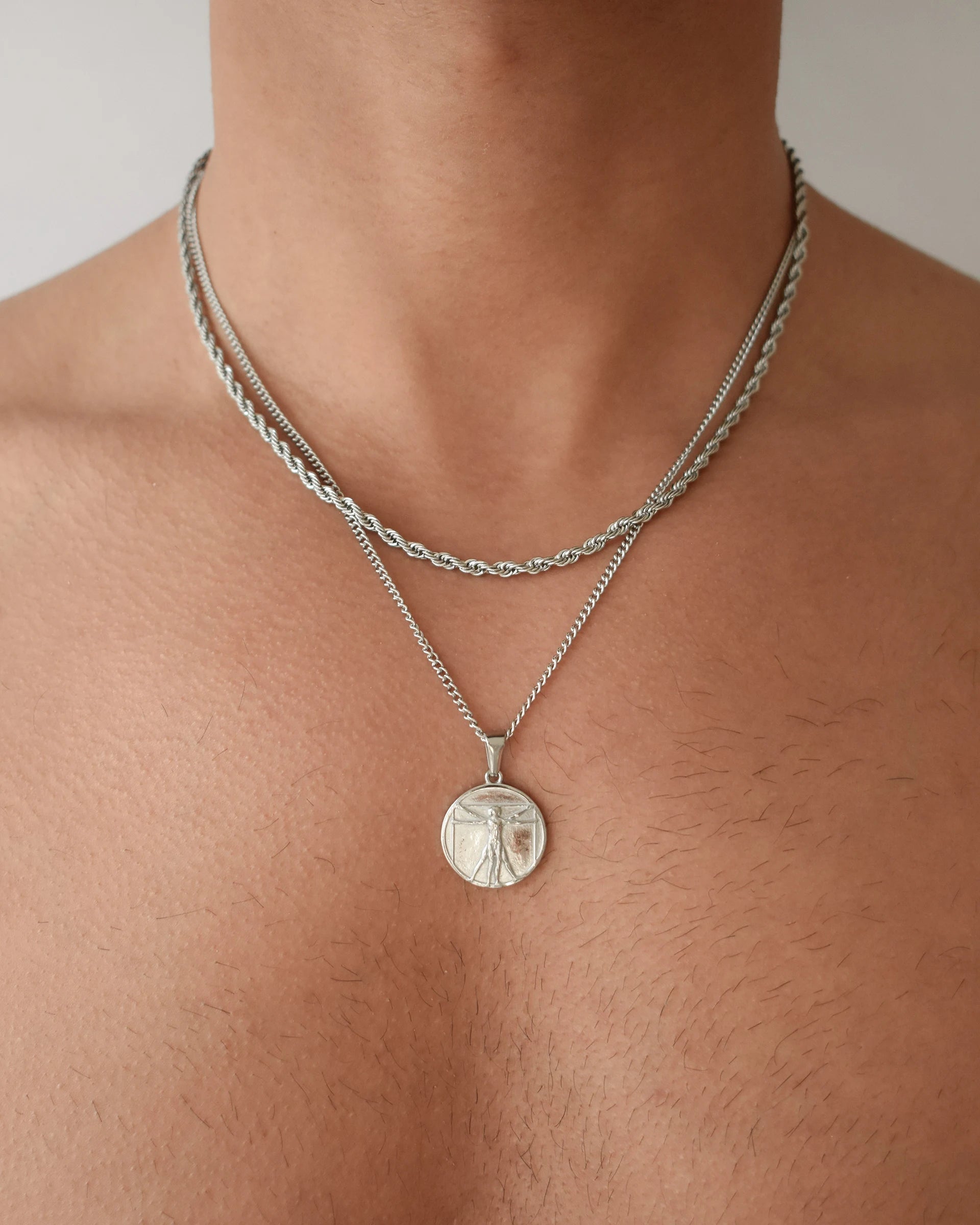 Layered Vitruve pendant