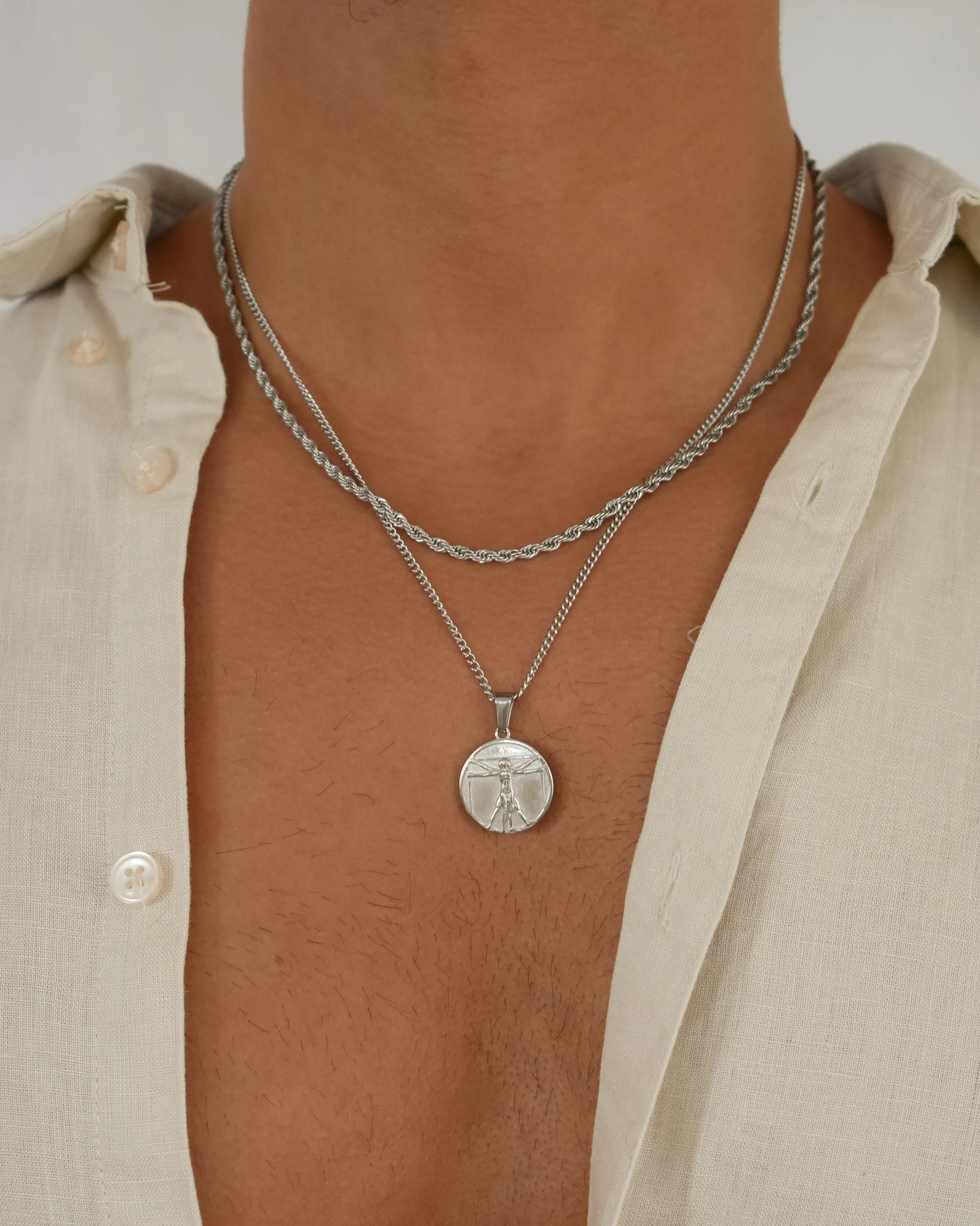 Layered Vitruve pendant