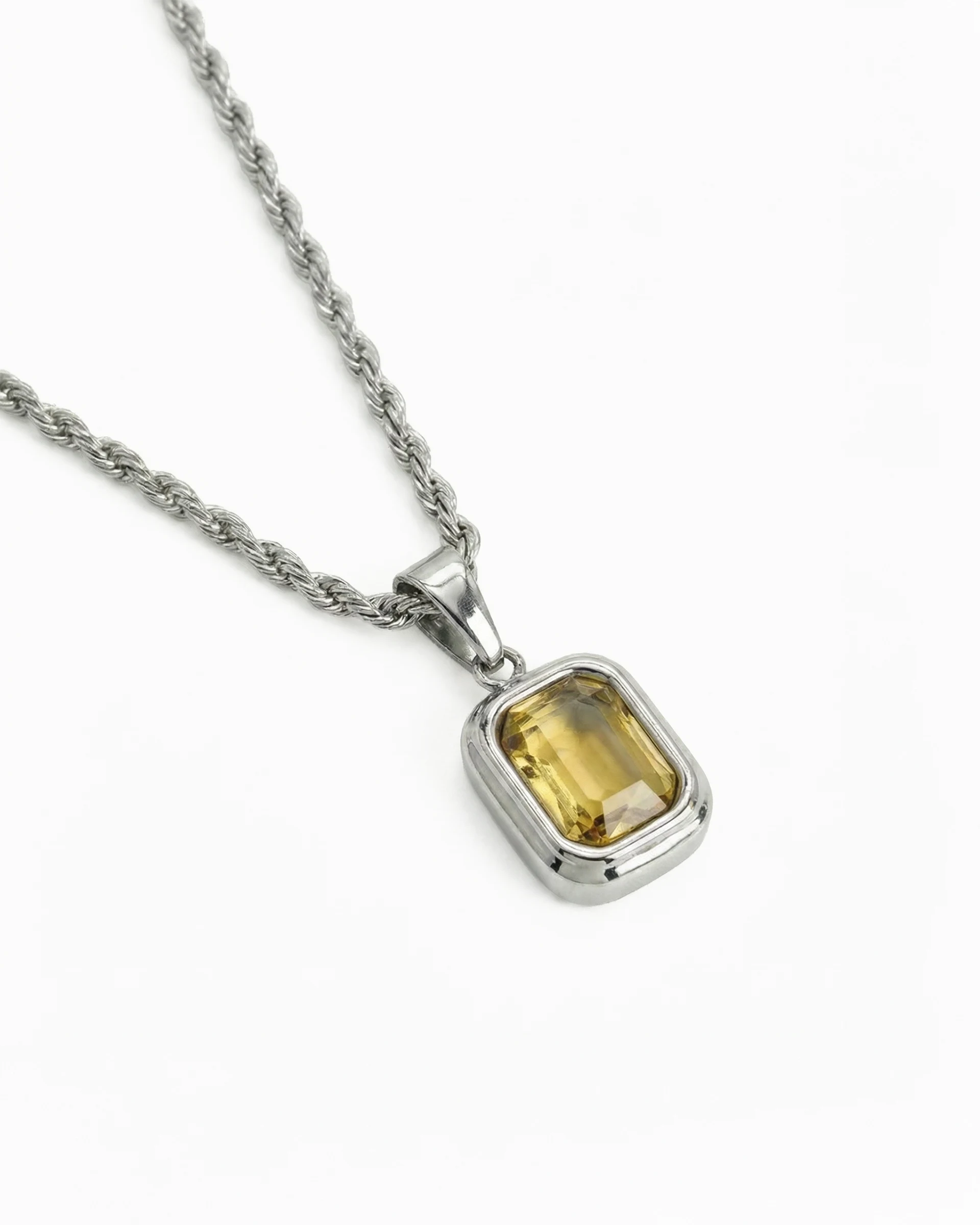 Gem Necklace | Sand