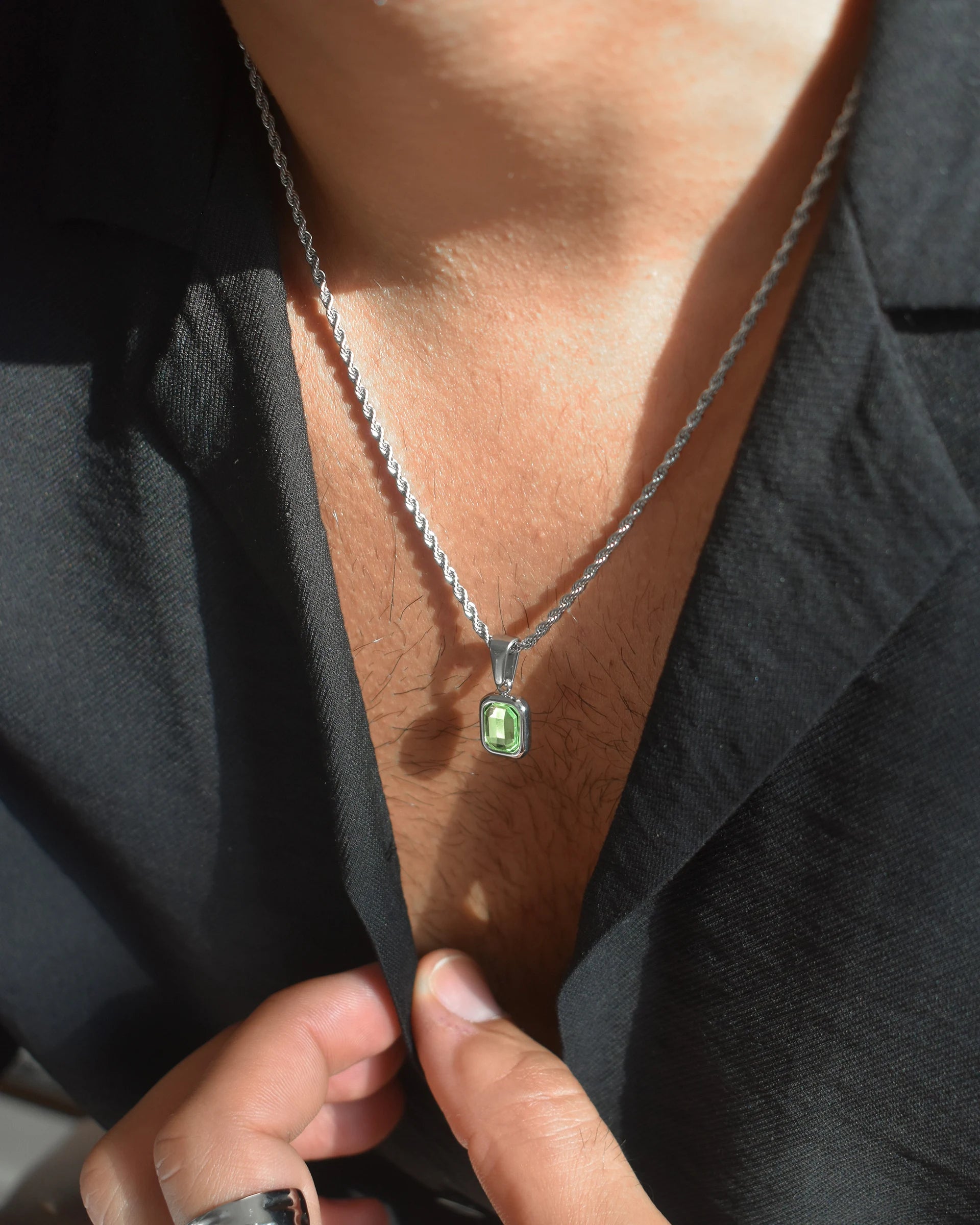 Gem Necklace | Jade